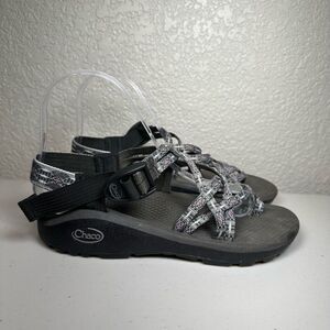 Chaco Womens 6 Z Cloud X2 Sport Sandals Black Adjustable Low Heel Wedge Buckle